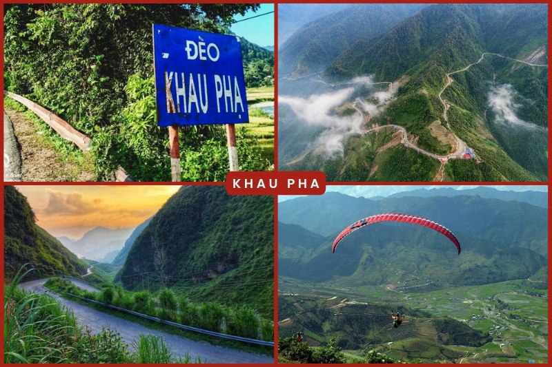 Khau Pha Pass in Yen Bai, Vietnam
